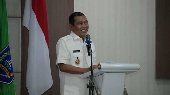 Pelantikan pengurus PMI HSS 7