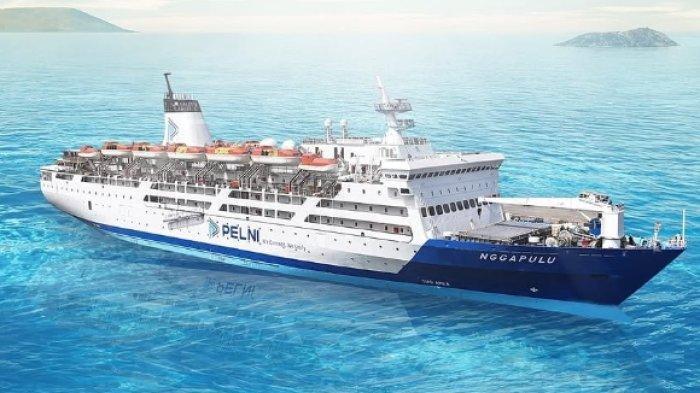 KAPAL NGGAPULU - Tangkapan layar Kapal Nggapulu yang dirilis akun Facebook @Pelni162 Sabtu (12/12/2024).