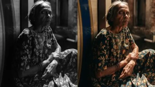 "This photo is very dark and lacks depth. Increase the level of brightness and contrast so that your subjects are standing out against the background. The shadows should be soft, and the lighting should be balanced and warm instead of harsh and flat."