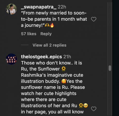 'It's three of us': Is Rashmika Mandanna pregnant a month after marrying Vijay Deverakonda? Her IG post confuses fans