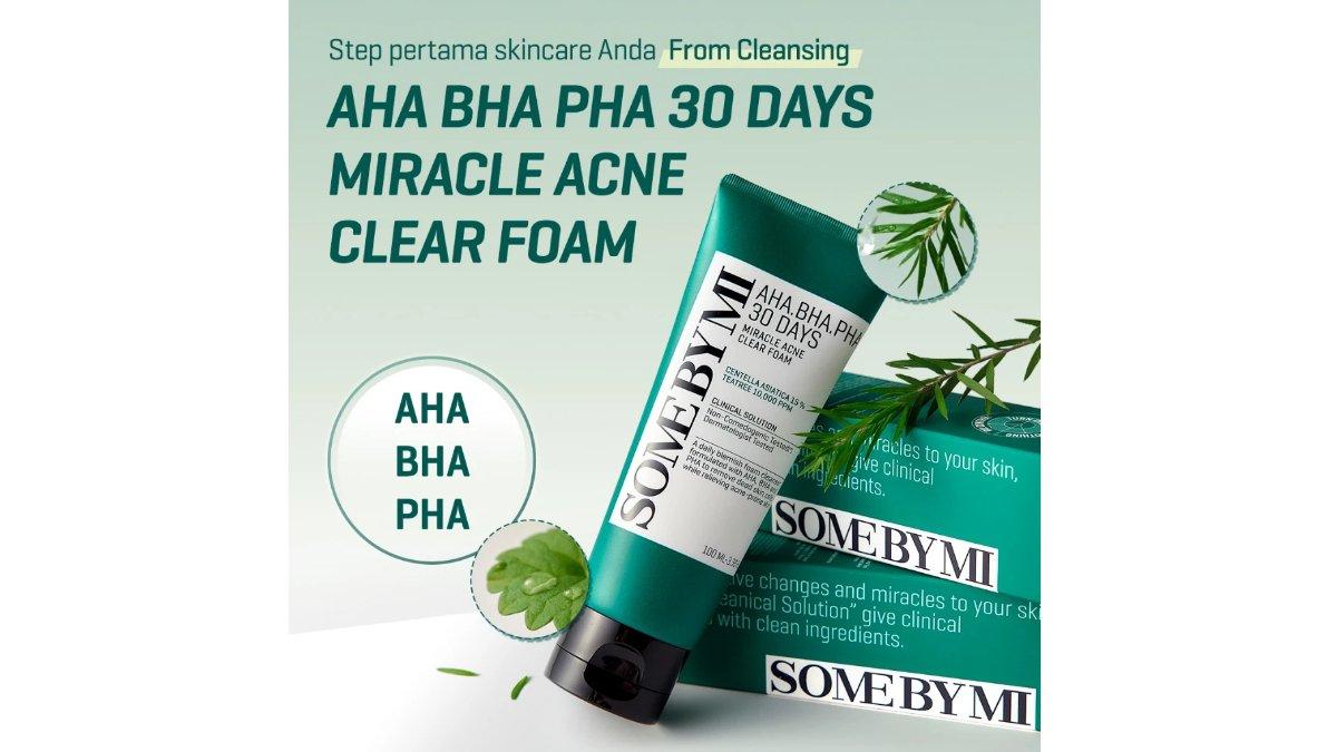 SOME BY MI 30 Days Miracle Acne Clear Foam Cleanser