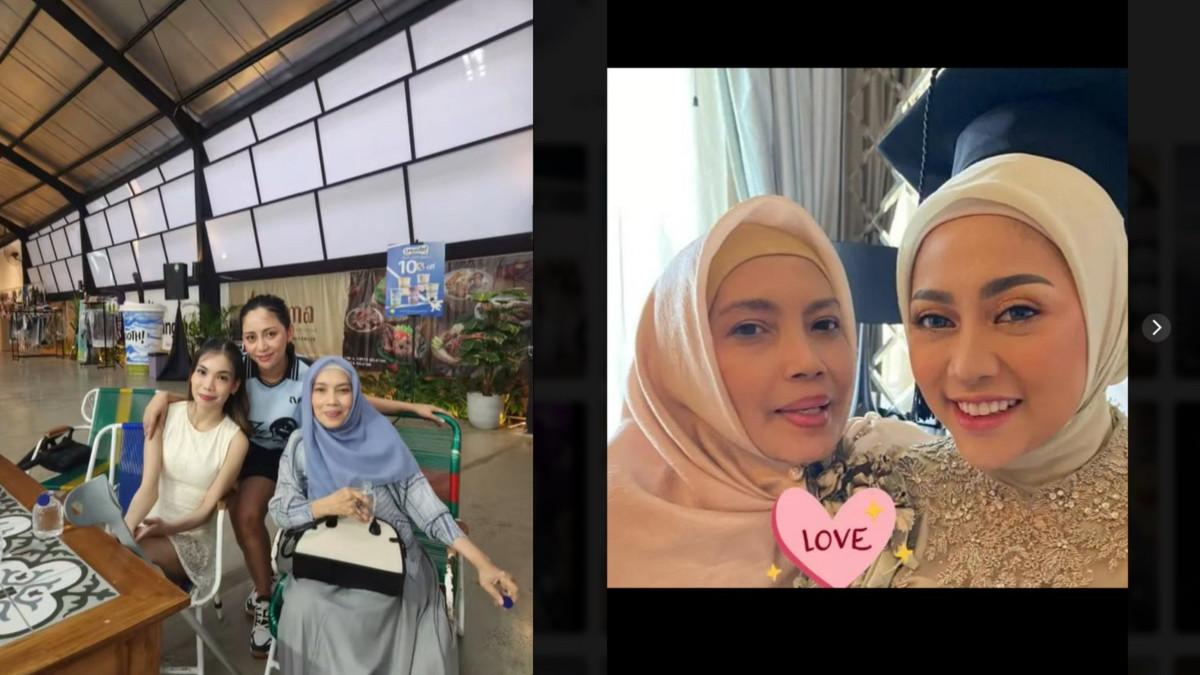 PACAR BARU OKIN - Kolase kedekatan Deasy ibunda Okin dan Rachel Vennya