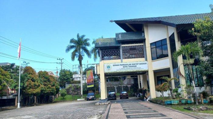 DPRD TARAKAN - Suasana di Kantor DPRD Tarakan saat diabadikan TribunKaltara.com beberapa waktu lalu. 