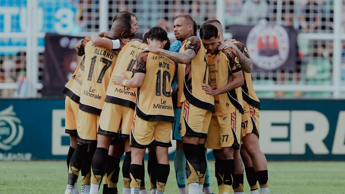 BHAYANGKARA FC VS PERSIJA - Pertandingan Bhayangkara FC vs Persija Jakarta berlangsung digelar di PKOR Sumpah Pemuda, Bandar Lampung, Minggu (5/4/2026), pukul 15.30 WIB.