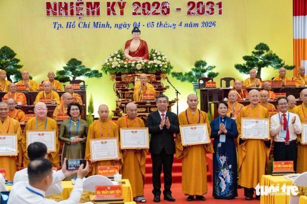 Đức Pháp chủ Thích Trí Quảng dự Đại hội Phật giáo TP.HCM, hòa thượng Thích Lệ Trang làm trưởng ban - Ảnh 4. Đại hội đại biểu Phật giáo TP.HCM lần thứ I - Ảnh 3.