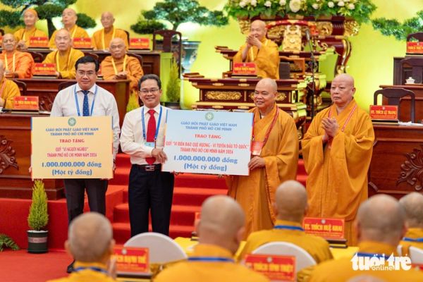 Đức Pháp chủ Thích Trí Quảng dự Đại hội Phật giáo TP.HCM, hòa thượng Thích Lệ Trang làm trưởng ban - Ảnh 8. Đại hội đại biểu Phật giáo TP.HCM lần thứ I - Ảnh 4.