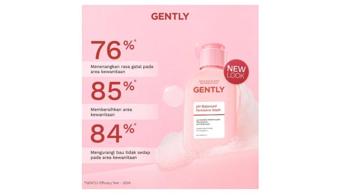 Ilustrasi manfaat GENTLY Mamacare pH Balanced Feminine Wash