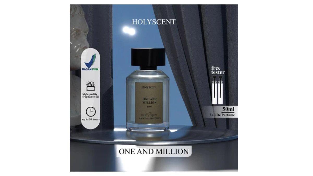 Ilustrasi rekomendasi parfum pria Holyscent - One And Million Eau De Parfum