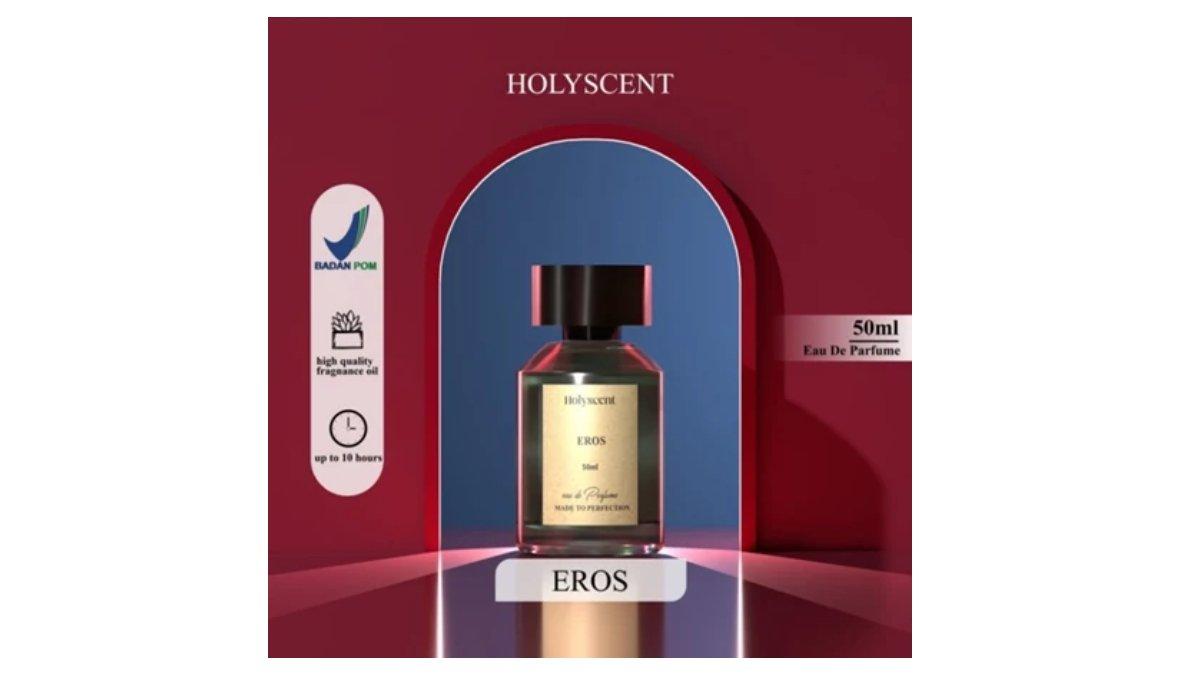 Ilustrasi rekomendasi parfum pria Holyscent - Eros Eau De Parfum 