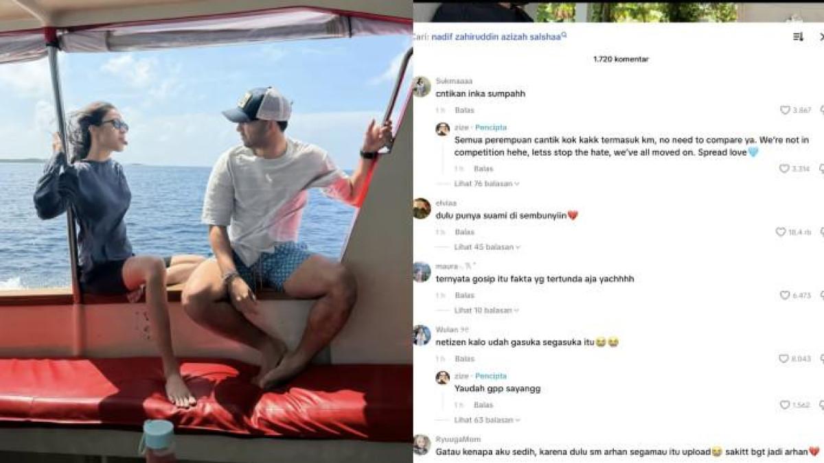 Jika sebelumnya ia jarang membagikan momen liburan bersama sang mantan suami, kini Azizah justru tampak lebih terbuka dengan kerap mengunggah kebersamaannya bersama Nadif