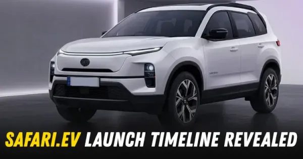 tata safari ev launch timeline revealed tata safari ev launch timeline revealed