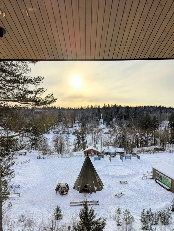 The Finnair Kitchen in the middle of Nuuksio National Park. Photo: Author