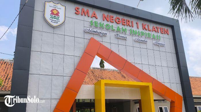 Suasana SMA Negeri 1 Klaten, Senin (6/4/2026) 2