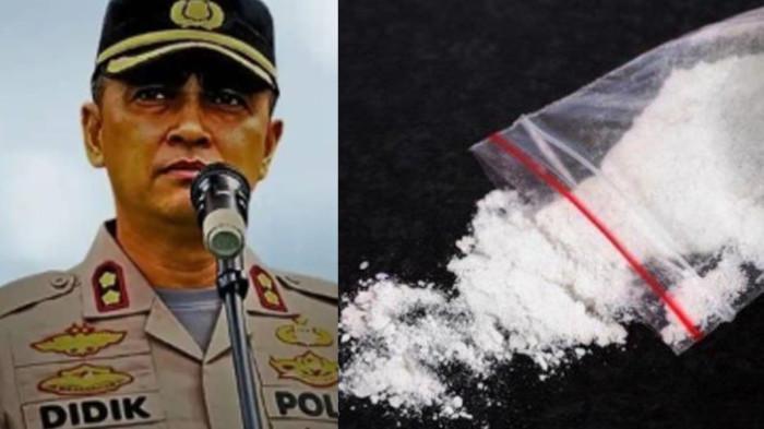 Mantan Kapolres Bima Kota AKBP Didik Putra Kuncoro mendapatkan narkoba dari bandar berinisial E untuk dipakai sendiri.
