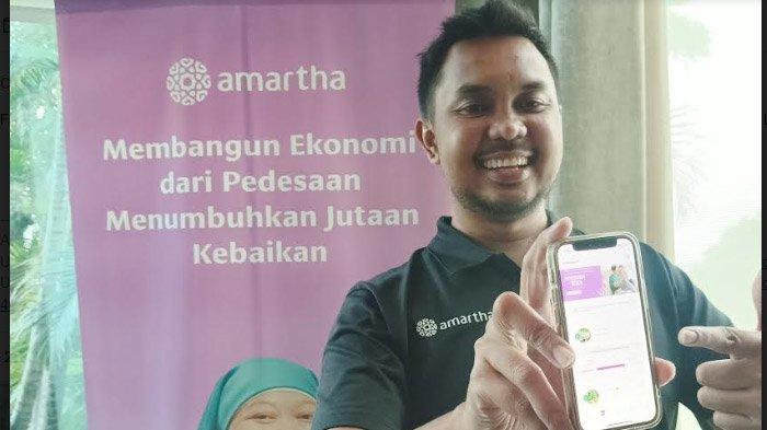 Founder sekaligus CEO PT Amartha Mikro Fintek, Andi Taufan Garuda Putra ketika ditemui di Surabaya beberapa waktu lalu.