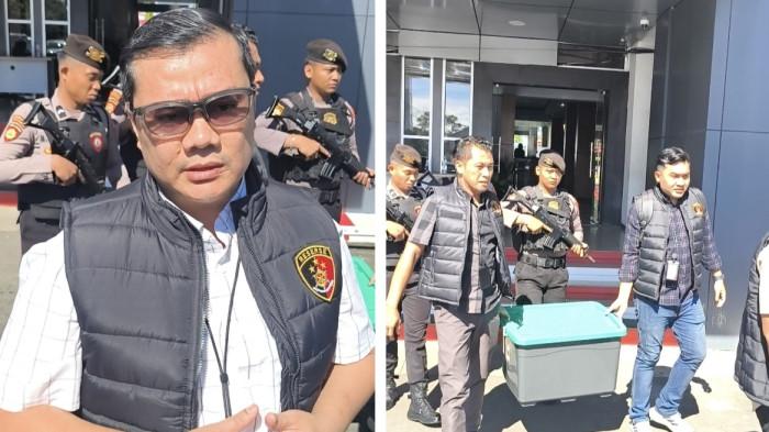 KORUPSI-Tim penyidik Tindak Pidana Korupsi (Tipidkor) Ditreskrimsus Polda Bengkulu melakukan penggeledahan di dua lokasi pada Selasa (7/4/2026) pagi. 