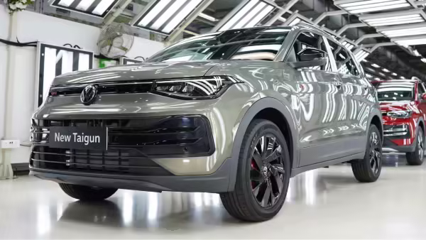 Volkswagen Taigun facelift front design
