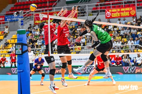 VTV Bình Điền Long An, LPBank Ninh Bình thể hiện sức mạnh - Ảnh 1.