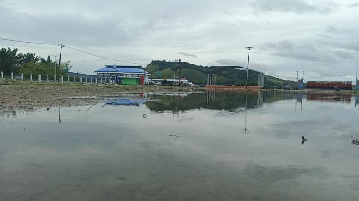 Lokasi Festival Danau Sentani (FDS) ke-XV di Dermaga Kalkhote, Distrik Sentani Timur, Kabupaten Jayapura