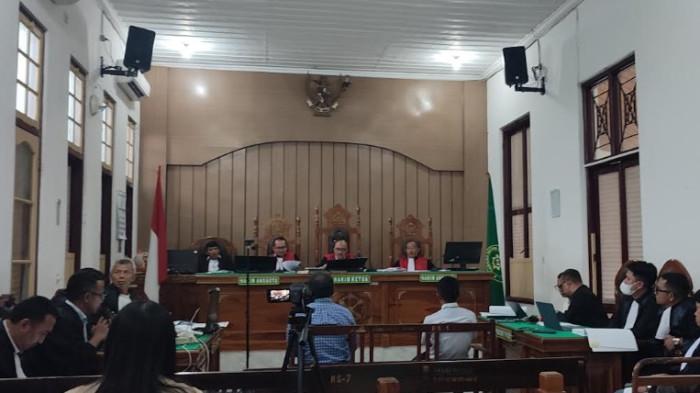 SIDANG DJKA SUMUT - Empat saksi dihadirkan dalam dalam persidangan kasus korupsi di lingkungan Direktorat Jenderal Perkeretaapian (DJKA) Kementerian Perhubungan, yang berlangsung di Pengadilan Negeri Medan, Senin (6/4/2026).