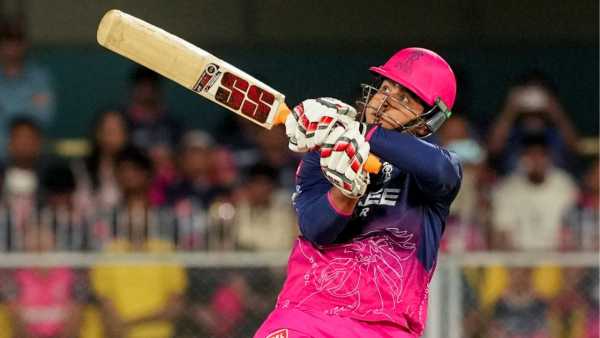 Vaibhav Suryavanshi broke a huge record by hitting 35 sixes, equaled Dhoni-Raina, Russell in just 3 balls