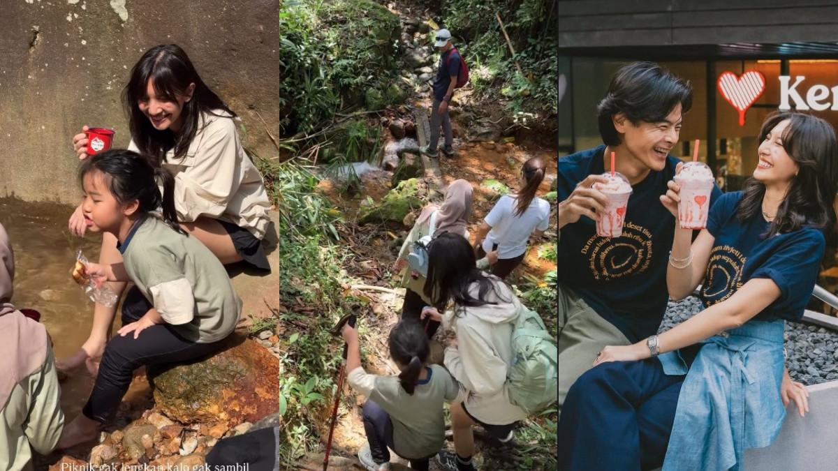 Sheila Dara ikut trekking bersama keluarga Dion Wiyoko, yang juga merupakan lawan mainnya dalam film Sore: Istri dari Masa Depan.