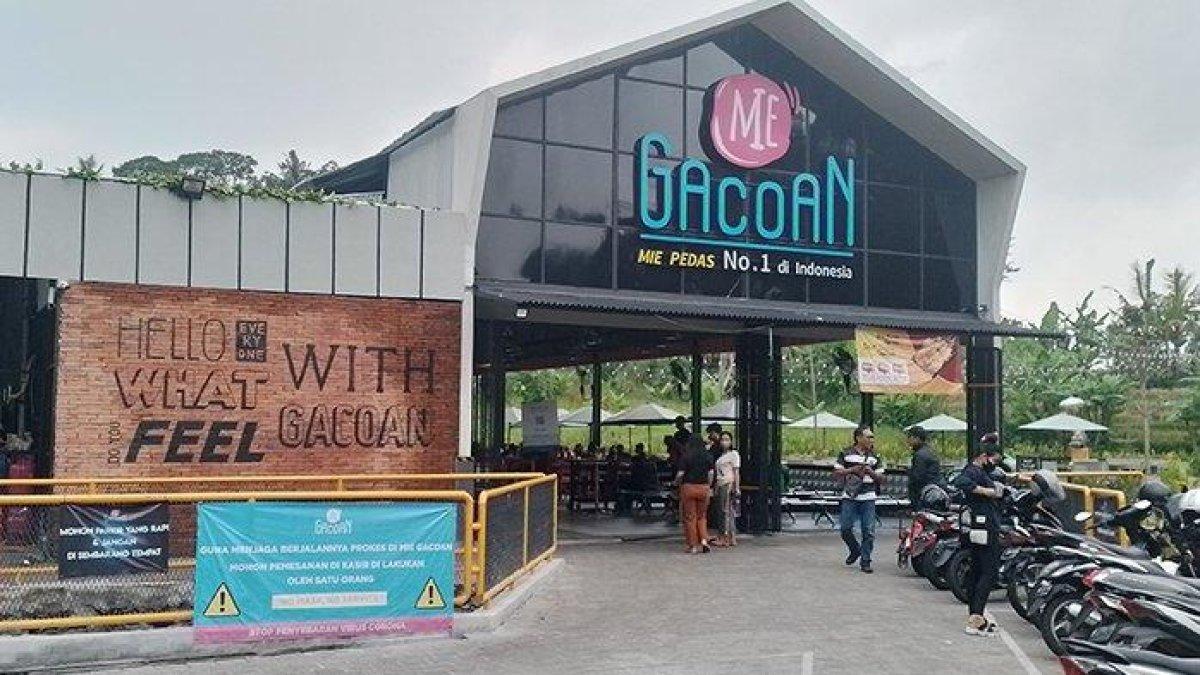 Mie Gacoan di By Pass Darma Giri Kota Gianyar, Bali
