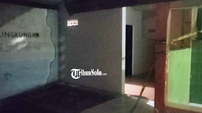 LOKASI SEKOLAH. Seorang siswa ditemukan meninggal dunia di sekolah sebuah SMP Negeri di Sumberlawang, Sragen, Selasa (7/4/2026). Polisi sudah olah TKP.