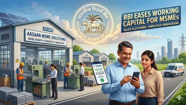 Silver of MSMEs! Now business loan will be available without any hassle, RBI has given major relaxation in the rules of TReDS platform.