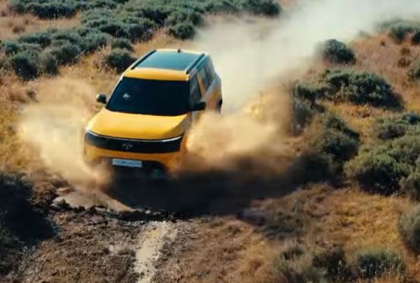 tata sierra off roading