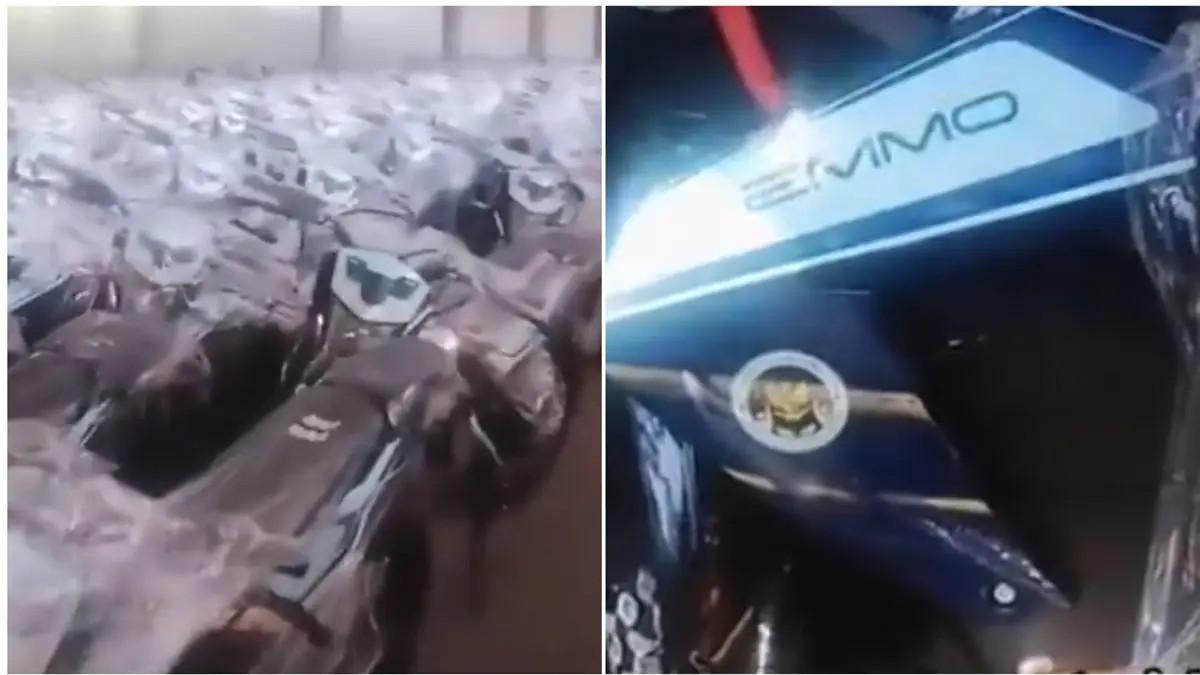 POLEMIK PROGRAM MBG - Motor listrik jenis adventure yang disebut-sebut akan digunakan untuk mendukung operasional program MBG.