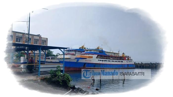 JADWAL KAPAL - Potret kapal yang berlabuh di Pelabuhan Manado didokumentasikan beberapa waktu lalu.