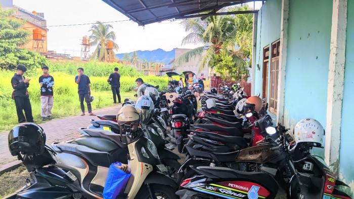 OPERASI LEATO -- Satlantas Polresta Gorontalo Kota menggelar Operasi Leato di Jalan HB Yasin, kawasan Kantor Baznas Provinsi Gorontalo, Rabu (8/4/2026) sore.