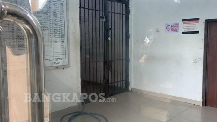 SEL POLRES BANGKA — Potret sel atau ruang tahanan Polres Bangka, Rabu (8/4/2026). Delapan orang tahanan Polres Bangka kabur dari sel saat subuh hari.