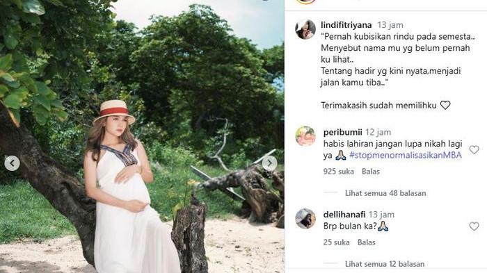 Virgoun Lindi Fitriyana Hamil