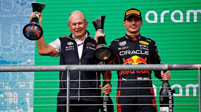 VERSTAPPEN - Max Verstappen menjadi juara Formula 1 GP Amerika Serikat 2022, Senin (24/10/2022) dini hari WIB. Kemenangan ini memastikan gelar juara dunia konstruktor yang diraih Tim Red Bull Racing.