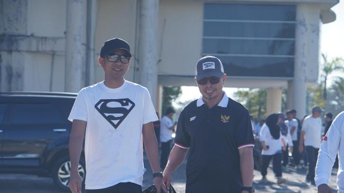 KERJA BAKTI - Bupati Bolaang Mongondow Utara (Boltara) Sirajudin Lasena dan Wakil Bupati Aditya Pontoh mencanangkan gerakan Indonesia ASRI (Aman, Sehat, Resik, Indah), Jumat (10/04/2026).