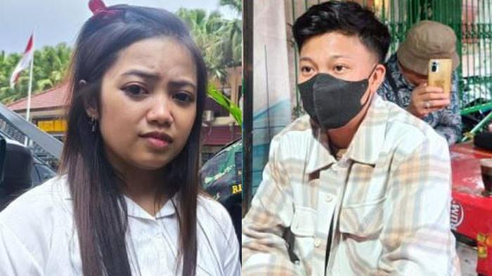 PERNIKAHAN SESAMA JENIS: Intan Anggraeni (kiri), wanita asal Malang mengungkap alasannya tergiur dinikahi Rey (kanan) yang ternyata sesama jenis. Intan dijanjikan banyak harta oleh Rey.