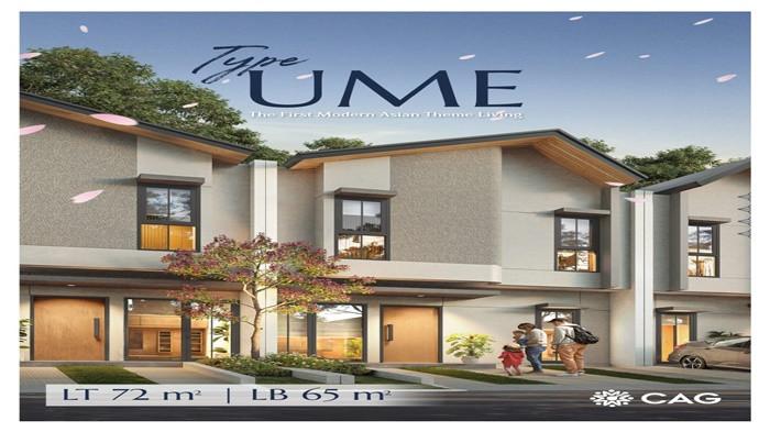 konsep Jepang modern kini hadir di Cluster Ueno Residence,