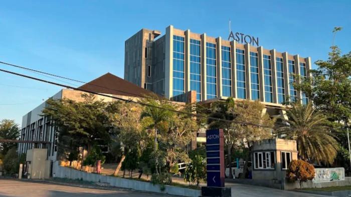 GEDUNG -- Potret gedung yang kini dikelola Aston Gorontalo Hotel. Gedung ini kini dilelang Kejagung dan telah diumumkan oleh KPKNL.