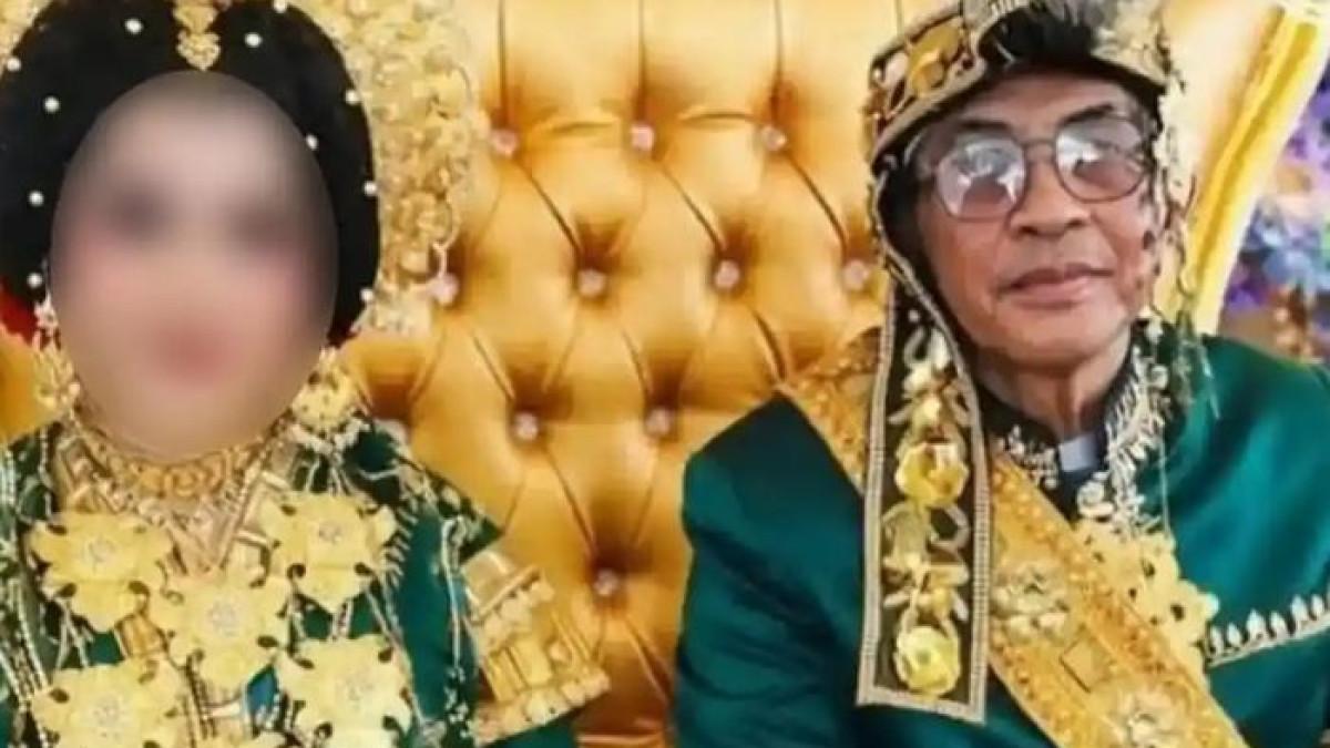 PERNIKAHAN VIRAL - Kakek 71 tahun nikahi gadis SMA di Luwu, Sulsel dengan mahar Rp 100 juta.