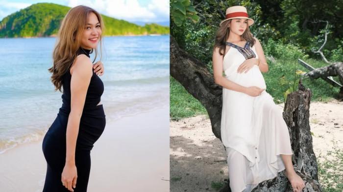 BABY BUMP - Lindi Fitriyana bagikan potret baby bump dicapture Jumat (10/4/2026).