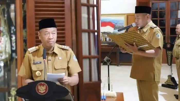 JADI TERSANGKA - Bupati Tulungagung Gatut Sunu Wibowo jadi tersangka kasus pemerasan dan gratifikasi usai kena OTT KPK, Jumat (10/4/2026) malam.