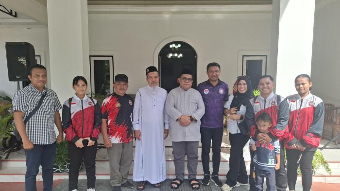 Sekda Sugondo dan 3 Atlet Gorontalo