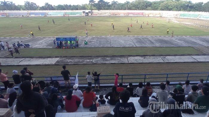 PORPROV KALTARA - Ilustrasi Stadion Utama Malinau, Kabupaten Malinau, beberapa waktu lalu. Guna menyambut Porprov Kaltara 2026, anggaran sebesar Rp 2,43 Miliar dikucurkan untuk benahi Stadion Utama Malinau.(TRIBUNKALTARA.COM/MOHAMMAD SUPRI) 