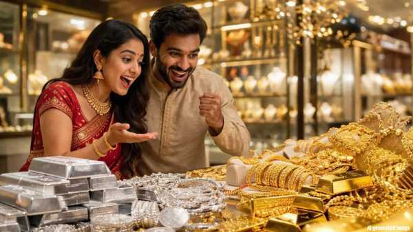 Look, gold and silver have become cheaper, the price has fallen so much, you will dance after hearing the price!