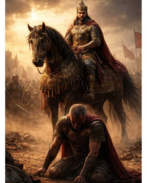 Iran Viral Post Decoded How Persia Captured Roman Emperor Meme On Donald Trump Recalls