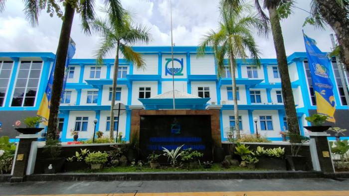 Kantor PDAM Balikpapan di Jalan Ruhui Rahayu, Kota Balikpapan, Kalimantan Timur, Rabu (1/2/2026). (TRIBUNKALTIM.CO/BUDI SUSILO)