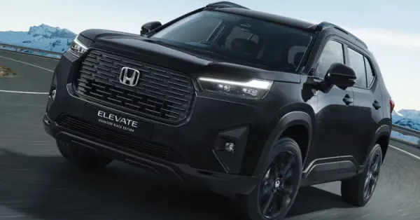 black honda elevate