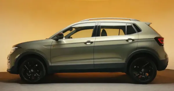 volkswagen taigun facelift side